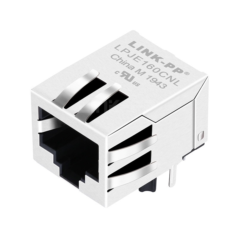 TE 1-5406299-1 Compatible LPJE160CNL RJ45 1X1 Jack without Magnetics Tab Down Without Led