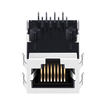 TE 1-5406299-1 Compatible LPJE160CNL RJ45 1X1 Jack without Magnetics Tab Down Without Led image 5