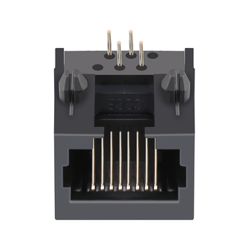 LPJE175NNL RJ11 Ethernet  Jack without Integrated Magnetics 1 Port 4P4C Tab Down Without LED image 3