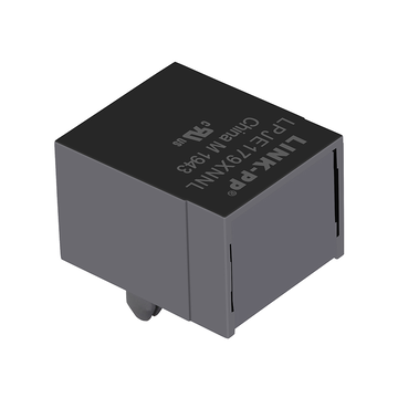 LPJE179XNNL LEDなし 1x1ポート 6p6c RJ11ジャック タブダウン 内蔵マグネットなし 画像3