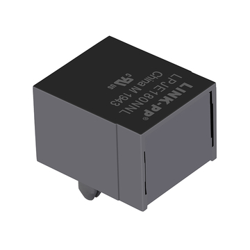 LPJE180NNL without led 1x1 port rj45 jack tab down without integrated magnetics image 3