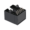 LPJE180NNL Without LED 1X1 Port RJ45 Jack Tab Down without Integrated Magnetics thumb image 4