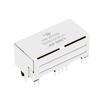 LPJE201BHNL Tab UP Πράσινη/Κίτρινη λυχνία LED 1X2 Θύρα RJ45 χωρίς ενσωματωμένο μαγνητικό καλώδιο εικόνα 3