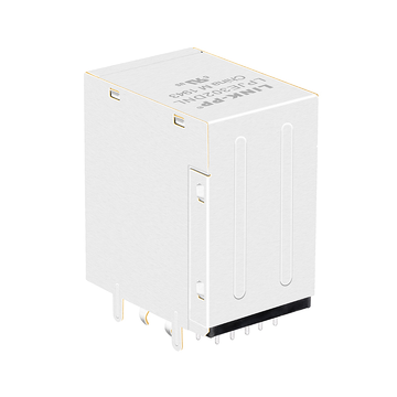 LPJE302DNL Pestaña hacia arriba Conector USB doble RJ45 Sin LED Sin imanes integrados Imagen 2