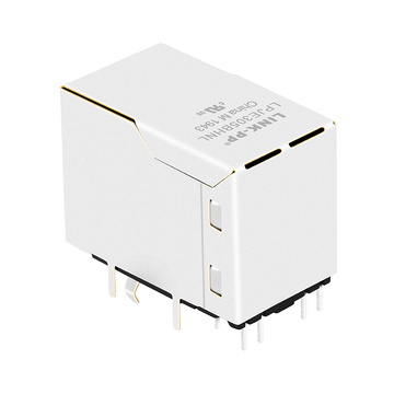 LPJE305BHNL Зеленый/желтый светодиодный разъем Tab Up, одинарный USB-разъем RJ45 без встроенных магнитов, изображение 2