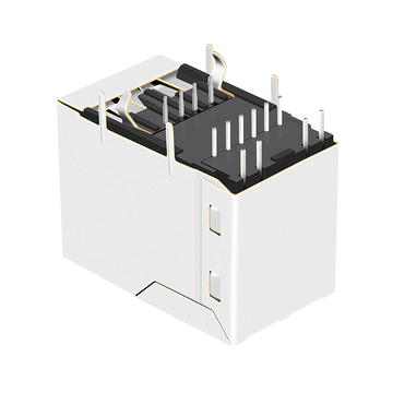 LPJE305BHNL Зеленый/желтый светодиодный разъем Tab Up, одинарный USB-разъем RJ45 без встроенных магнитов, изображение 4