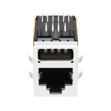 LPJE305CNL Μονή υποδοχή USB RJ45 χωρίς ενσωματωμένο μαγνητικό στοιχείο Tab Up χωρίς εικόνα LED 4