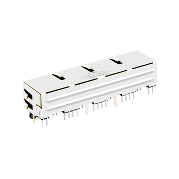 LPJE401-0AHNL Πράσινη/Κίτρινη λυχνία LED με Tab Up 1X4 Θύρα RJ45 Modular Jack χωρίς ενσωματωμένο μαγνητικό καλώδιο εικόνα 5