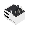 LINK-PP LPJEF121CNL Выступ вверх без светодиода Порт 1X1 Модульный разъем RJ45 без встроенной магнитной части Изображение большого пальца 2