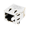 LPJEF180-5CNL Side Entry Pcb Connector Without Leds RJ45 Panel Mount Jack without Integrated Magnetics thumb image 1