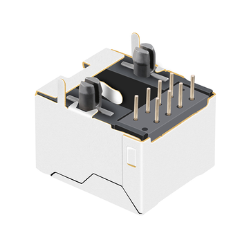 Совместимость с Tyco 1-6609212-3 LINK-PP RJ45 Pcb Jack Without Magnetics Side Entry Tab Down Without Led image 2