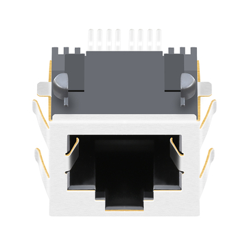 LPJES101XCNL 1X1 Port SMT RJ45 Jack Zonder Geïntegreerde Magneten Tab Omhoog Zonder LED afbeelding 5