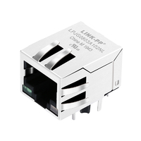 Wurth 7499111423 Compatible LPJG0803A102NL 1000 Base-T puerto único RJ45 conector magnético pestaña abajo LED verde/verde y amarillo