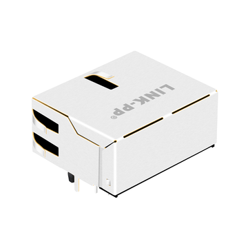 LPJ21028CNL 10/100 Base-T Χωρίς LED Tab UP 1x2 Θηλυκοί σύνδεσμοι RJ45 εικόνα 5