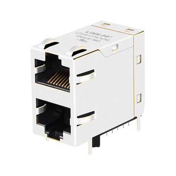 pulse jc0-1015nl compatible lpjg17747cnl 1000 base-t 2x1 rj45 jacks with magnetics without led