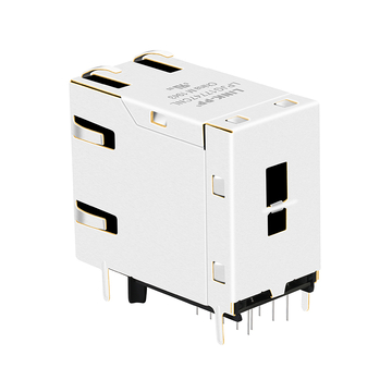 LPJG17747CNL 100/1000 Base-T Χωρίς LED 2X1 Θύρα RJ45 Θηλυκές Υποδοχές εικόνα 3