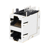 LPJG17747CNL 100/1000 Base-T Without LED 2X1 Port RJ45 Female Jacks thumb image 4