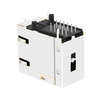Pulse JC0-1015NL Compatible LPJG17747CNL 1000 Base-T 2X1 RJ45 Jacks With Magnetics Without Led thumb image 4