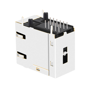 LPJG17747CNL 100/1000 Base-T Χωρίς LED 2X1 Θύρα RJ45 Θηλυκές Υποδοχές εικόνα 5