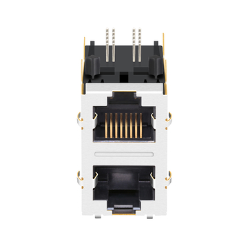 Pulse JC0-1015NL Compatibele LPJG17747CNL 1000 Base-T 2X1 RJ45-aansluitingen met magneten zonder LED-afbeelding 5
