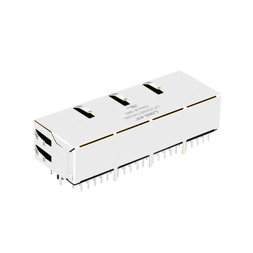 LPJG46813ADNL 100/1000 Base-T Tab Down Κίτρινο/Πράσινο LED 1x4 Θύρα RJ45 Ethernet Σύνδεση εικόνα 5