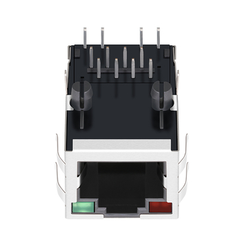 LPJ1052A80NL 10/100 Base-T Tab UP Κόκκινο/Πράσινο LED Μονής Θύρας Θωρακισμένο Θηλυκό Βύσμα RJ45 εικόνα 4