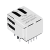 LPJ4012AHNL 10/100 Base-T Tab Down Single Port RJ45 Magjack LED Hijau/Kuning (gambar jempol 3)