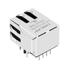 Pulse J1B1211CCD Compatible LPJ4012AHNL 10/100 Base-T RJ45 Female Connector Tab Down With Green/Yellow Led thumb image 2