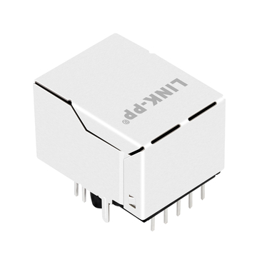 LPJ16204BENL 10/100 Base-T 1 θύρα 10P8C RJ45 θηλυκό βύσμα Magjack Tab UP πράσινο/κίτρινο εικόνα LED 4