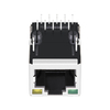 LPJ16204BENL 10/100 Base-T 1 puerto 10P8C RJ45 Conector hembra Magjack Lengüeta ARRIBA LED verde/amarillo Imagen en miniatura 5