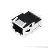 LPJ19960CNL 10/100Mbps POE イーサネット SMT 超ロープロファイル RJ45 ジャック タブ アップ LED なし サム画像 3