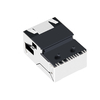 Amphenol RJPS-001TC1 Compatible LPJ19960CNL 10/100Mbps POE Low Profile RJ45 SMT Jack Tab Up Without Led thumb image 5