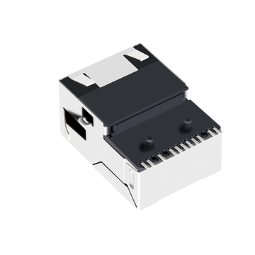 amphenol rjps-001tc1 compatible link-pp lpj19960cnl 10 100 base-t low profile poe rj45 magjack tab up without led image 5