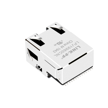 amphenol rjps-001tc1 compatible link-pp lpj19960cnl 10 100 base-t low profile poe rj45 magjack tab up without led image 4