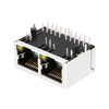 LPJG26901BENL 100/1000 Base-T 1x2 พอร์ต Gigabit RJ45 Magjack แท็บลง ไฟ LED สีเขียว/เหลือง ภาพประกอบ 3