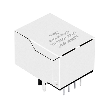 LPJE1606DNL Connettore modulare RJ45 a 1 porta con linguetta verso il basso senza LED e senza magneti integrati (immagine 3)