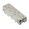 TE 2227317-1 SFP Cage 1 Port 4GB/S Through Hole Press-Fit Mount Without Light Pipe thumb image 1