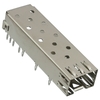 TE 2227023-1 Position SFP Cage Connector Press-Fit Through Hole Right Angle Shielded No Light Pipe thumb image 1