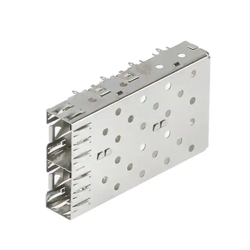 TE 1761014-3 ポジション SFP ケージ ギャング (1 x 2) コネクタ 圧入式スルーホール