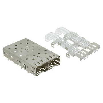 TE 1761007-2 SFP 1x2 ケージ 4 Gb/s EMI スプリング ライトパイプ付き