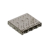 1658723-2 SFP 1X4 Cage Assembly 4 Gb/s  Connector Solder Through Hole Press-Fit Mount thumb image 1