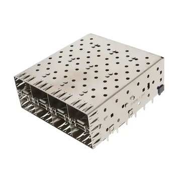 2170286-1 PRESS FIT SFP 2X4 Cage Assembly with Integrated Connector