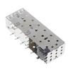TE 1658859-2 SFP Cage Assembly  2 x 1 Port with Integrated Connector 4 Gb/s thumb image 1