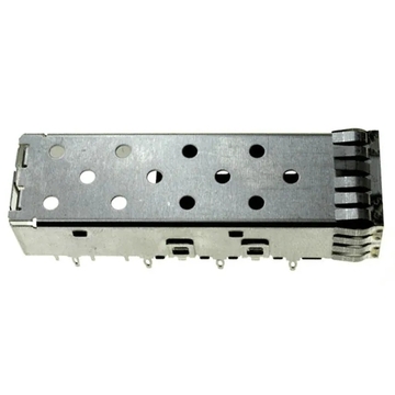 TE 2007215-1 SFP+ Cage Press-Fit Through Hole 16 Gb/s
