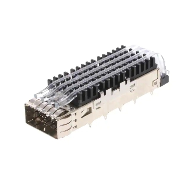 4-2170705-2 TE ZQSFP+ Cage Assembly With Heat Sink 1 Port Included Lightpipe