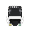متوافق مع 46F-1301EGYD2NL LINK-PP 1000 Base-T منفذ واحد مغناطيسي RJ45 موصل تبويب لأعلى أخضر/أصفر Led صورة الإبهام 3