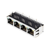 LPJM46938AENL-2 2.5G Base-T 1x4 Port RJ45 Magjack Tab Down Green/Yellow LED thumb image 4