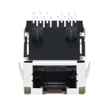 LPJK9461A97NL 10g base-t single port low profile magnetics rj45 magjack tab up yellow green green led image 4