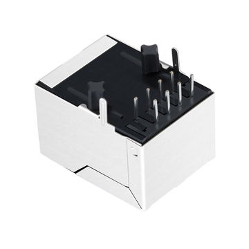LPJM05125DNL 2.5G Base-T シングルポート POE+ RJ45コネクタ タブダウン LEDなし 画像2