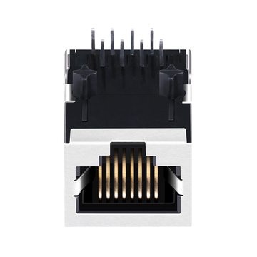 LPJM05125DNL 2.5G Base-T シングルポート POE+ RJ45コネクタ タブダウン LEDなし 画像3